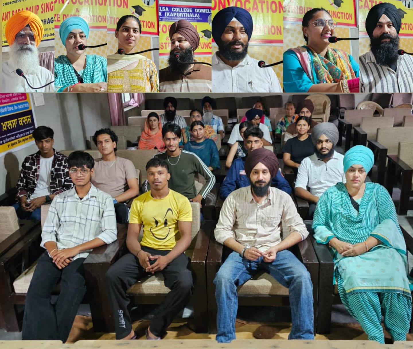 Independence Day was celebrated at Khalsa College Dumeli.
